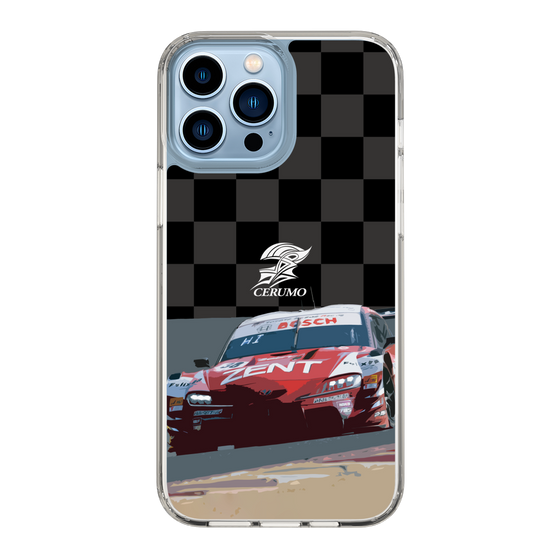 スリムプロテクションケース［ CERUMO - ZENT CERUMO GR Supra running - Checkered ］
