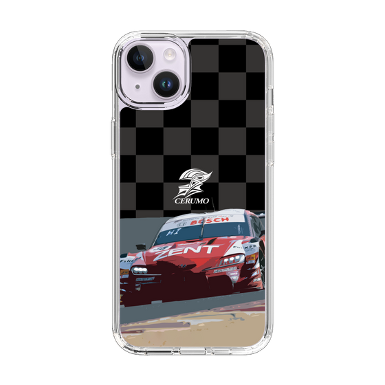 スリムプロテクションケース［ CERUMO - ZENT CERUMO GR Supra running - Checkered ］