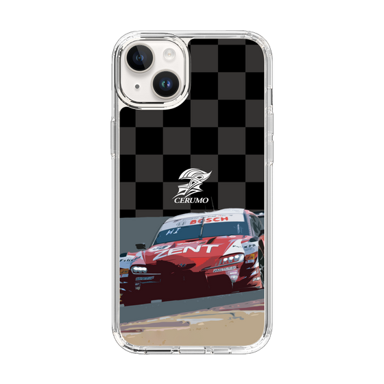 スリムプロテクションケース［ CERUMO - ZENT CERUMO GR Supra running - Checkered ］