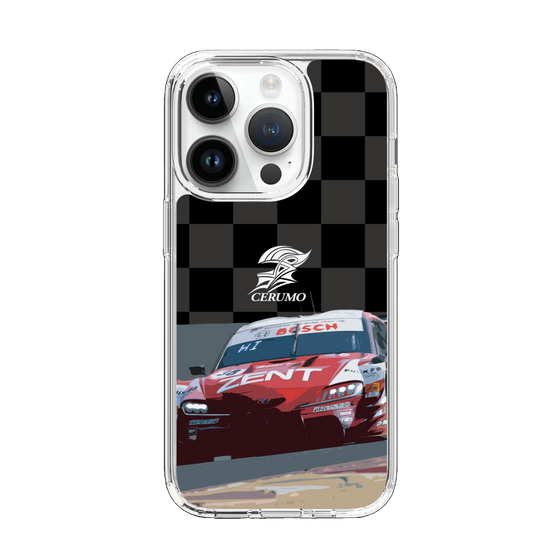 スリムプロテクションケース［ CERUMO - ZENT CERUMO GR Supra running - Checkered ］
