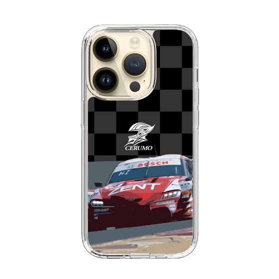 スリムプロテクションケース［ CERUMO - ZENT CERUMO GR Supra running - Checkered ］