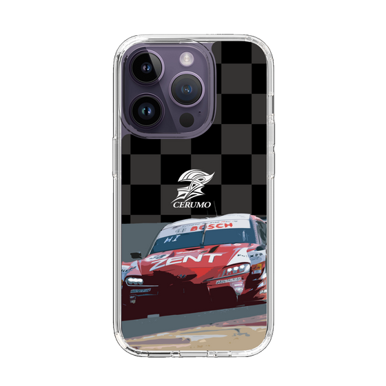スリムプロテクションケース［ CERUMO - ZENT CERUMO GR Supra running - Checkered ］