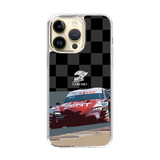 スリムプロテクションケース［ CERUMO - ZENT CERUMO GR Supra running - Checkered ］