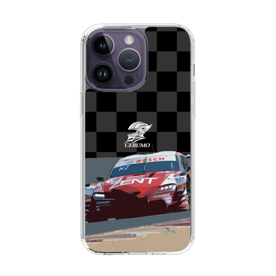 スリムプロテクションケース［ CERUMO - ZENT CERUMO GR Supra running - Checkered ］