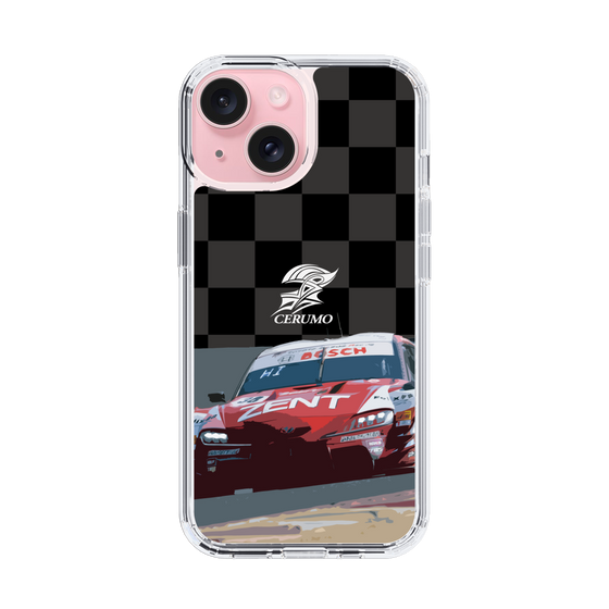 スリムプロテクションケース［ CERUMO - ZENT CERUMO GR Supra running - Checkered ］