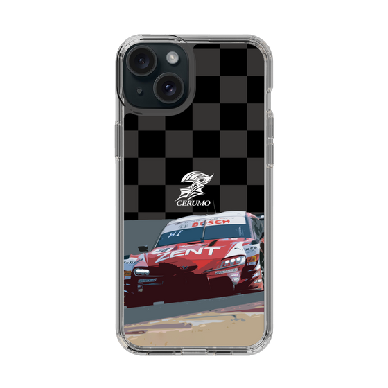 スリムプロテクションケース［ CERUMO - ZENT CERUMO GR Supra running - Checkered ］