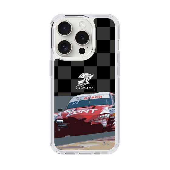 スリムプロテクションケース［ CERUMO - ZENT CERUMO GR Supra running - Checkered ］