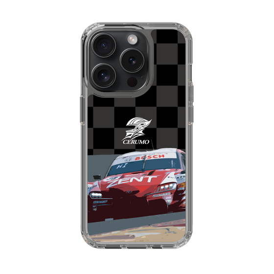 スリムプロテクションケース［ CERUMO - ZENT CERUMO GR Supra running - Checkered ］