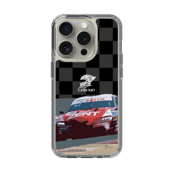 スリムプロテクションケース［ CERUMO - ZENT CERUMO GR Supra running - Checkered ］