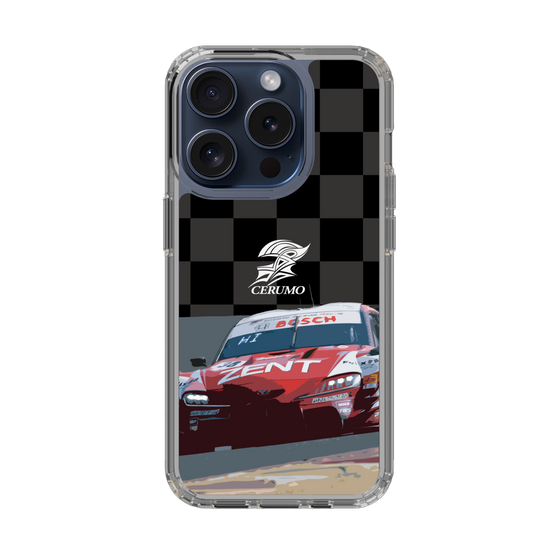 スリムプロテクションケース［ CERUMO - ZENT CERUMO GR Supra running - Checkered ］