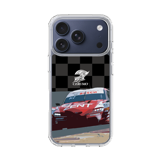 スリムプロテクションケース［ CERUMO - ZENT CERUMO GR Supra running - Checkered ］