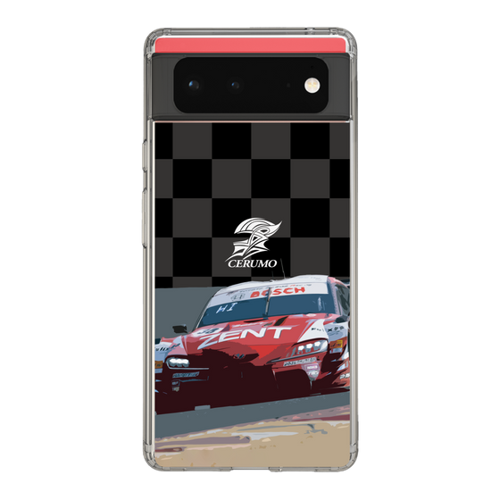スリムプロテクションケース［ CERUMO - ZENT CERUMO GR Supra running - Checkered ］