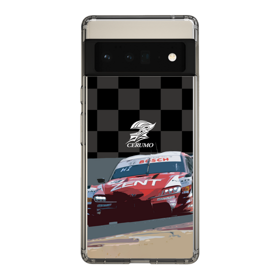 スリムプロテクションケース［ CERUMO - ZENT CERUMO GR Supra running - Checkered ］