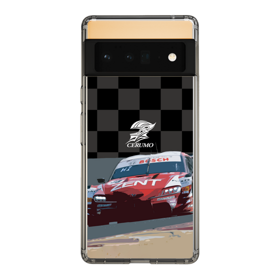 スリムプロテクションケース［ CERUMO - ZENT CERUMO GR Supra running - Checkered ］