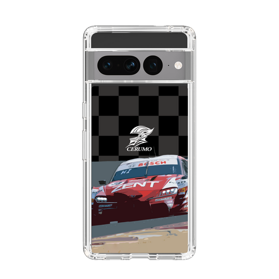 スリムプロテクションケース［ CERUMO - ZENT CERUMO GR Supra running - Checkered ］