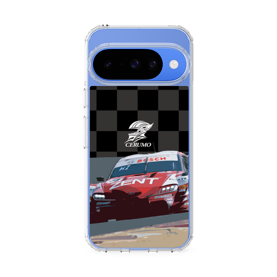 スリムプロテクションケース［ CERUMO - ZENT CERUMO GR Supra running - Checkered ］