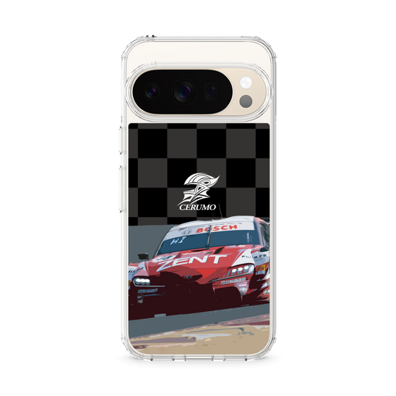 スリムプロテクションケース［ CERUMO - ZENT CERUMO GR Supra running - Checkered ］