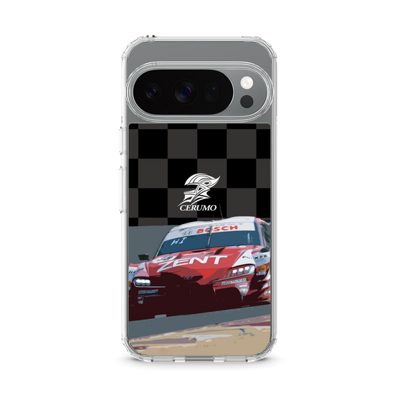 スリムプロテクションケース［ CERUMO - ZENT CERUMO GR Supra running - Checkered ］