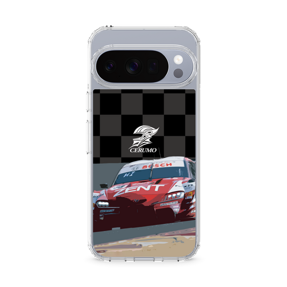 スリムプロテクションケース［ CERUMO - ZENT CERUMO GR Supra running - Checkered ］