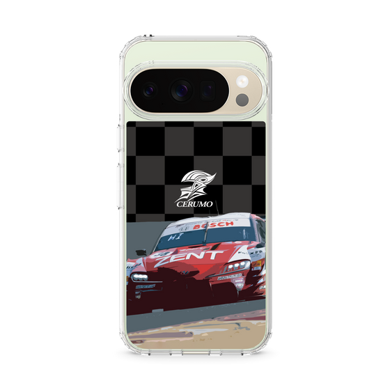 スリムプロテクションケース［ CERUMO - ZENT CERUMO GR Supra running - Checkered ］