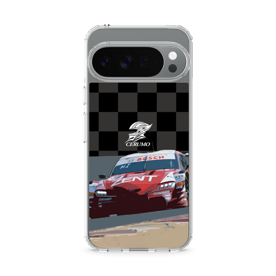 スリムプロテクションケース［ CERUMO - ZENT CERUMO GR Supra running - Checkered ］