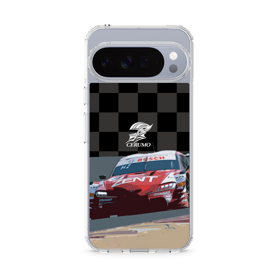 スリムプロテクションケース［ CERUMO - ZENT CERUMO GR Supra running - Checkered ］