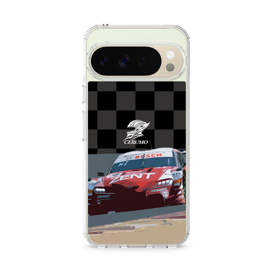 スリムプロテクションケース［ CERUMO - ZENT CERUMO GR Supra running - Checkered ］