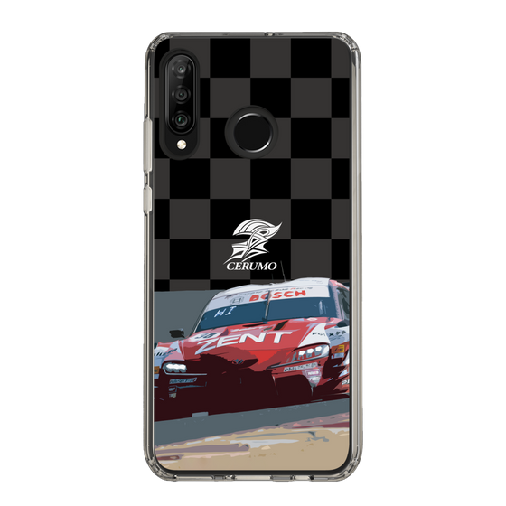 スリムプロテクションケース［ CERUMO - ZENT CERUMO GR Supra running - Checkered ］