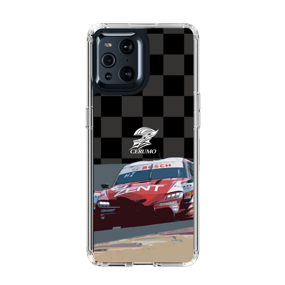 スリムプロテクションケース［ CERUMO - ZENT CERUMO GR Supra running - Checkered ］