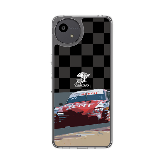 スリムプロテクションケース［ CERUMO - ZENT CERUMO GR Supra running - Checkered ］