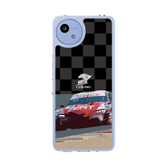 スリムプロテクションケース［ CERUMO - ZENT CERUMO GR Supra running - Checkered ］