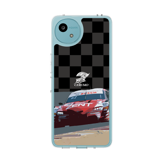 スリムプロテクションケース［ CERUMO - ZENT CERUMO GR Supra running - Checkered ］