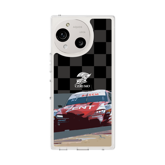 スリムプロテクションケース［ CERUMO - ZENT CERUMO GR Supra running - Checkered ］