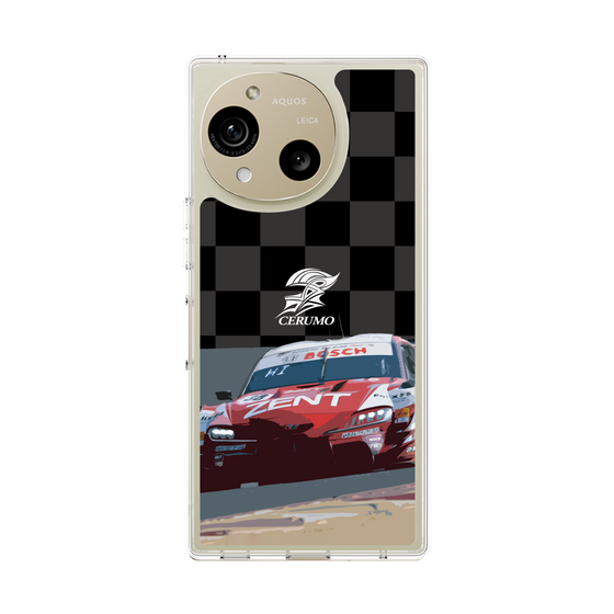 スリムプロテクションケース［ CERUMO - ZENT CERUMO GR Supra running - Checkered ］
