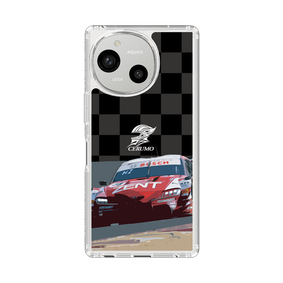 スリムプロテクションケース［ CERUMO - ZENT CERUMO GR Supra running - Checkered ］