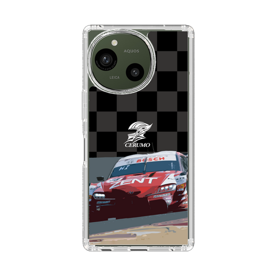 スリムプロテクションケース［ CERUMO - ZENT CERUMO GR Supra running - Checkered ］