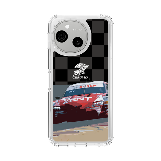 スリムプロテクションケース［ CERUMO - ZENT CERUMO GR Supra running - Checkered ］