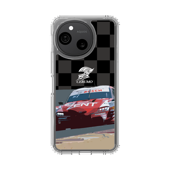 スリムプロテクションケース［ CERUMO - ZENT CERUMO GR Supra running - Checkered ］