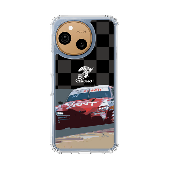 スリムプロテクションケース［ CERUMO - ZENT CERUMO GR Supra running - Checkered ］