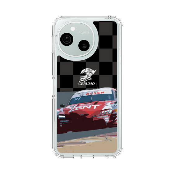 スリムプロテクションケース［ CERUMO - ZENT CERUMO GR Supra running - Checkered ］