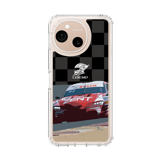 スリムプロテクションケース［ CERUMO - ZENT CERUMO GR Supra running - Checkered ］