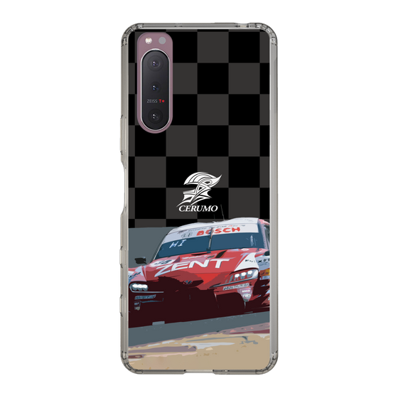 スリムプロテクションケース［ CERUMO - ZENT CERUMO GR Supra running - Checkered ］