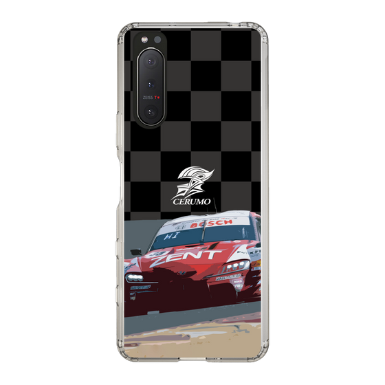 スリムプロテクションケース［ CERUMO - ZENT CERUMO GR Supra running - Checkered ］