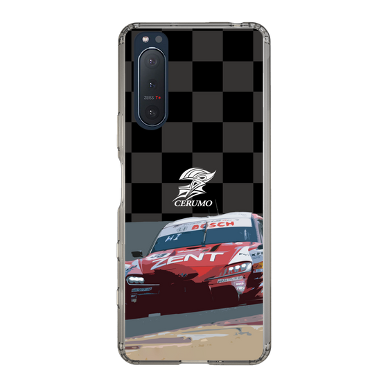 スリムプロテクションケース［ CERUMO - ZENT CERUMO GR Supra running - Checkered ］