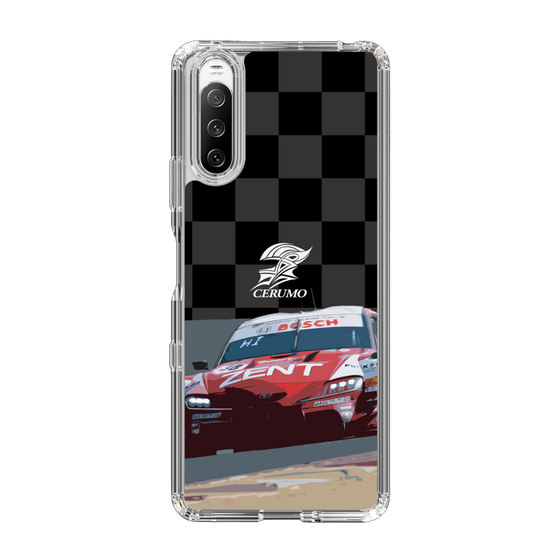 スリムプロテクションケース［ CERUMO - ZENT CERUMO GR Supra running - Checkered ］