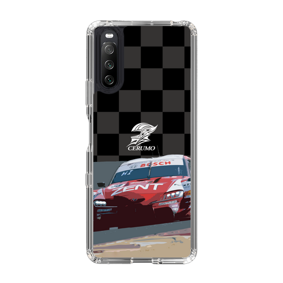 スリムプロテクションケース［ CERUMO - ZENT CERUMO GR Supra running - Checkered ］