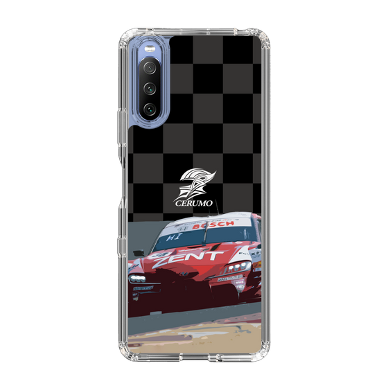 スリムプロテクションケース［ CERUMO - ZENT CERUMO GR Supra running - Checkered ］