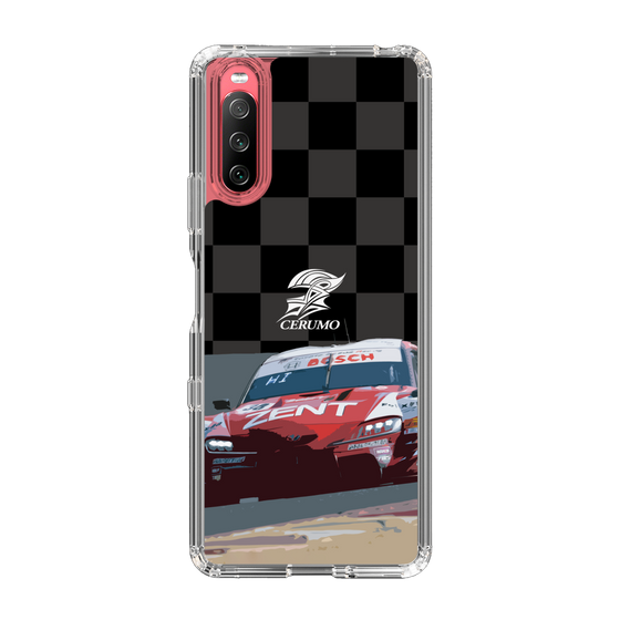 スリムプロテクションケース［ CERUMO - ZENT CERUMO GR Supra running - Checkered ］