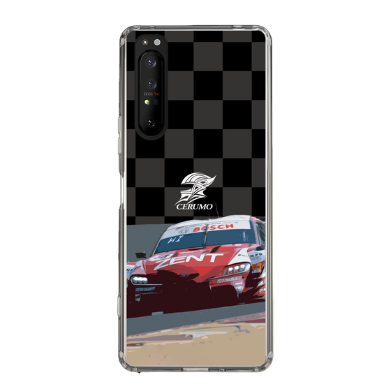 スリムプロテクションケース［ CERUMO - ZENT CERUMO GR Supra running - Checkered ］
