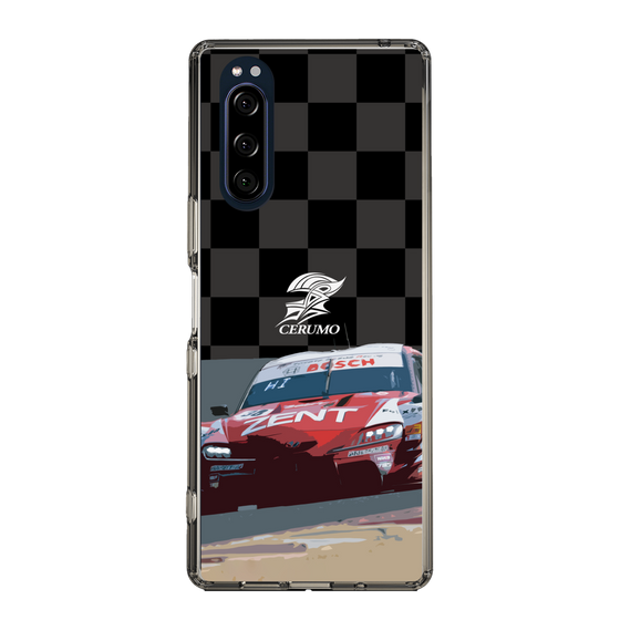 スリムプロテクションケース［ CERUMO - ZENT CERUMO GR Supra running - Checkered ］